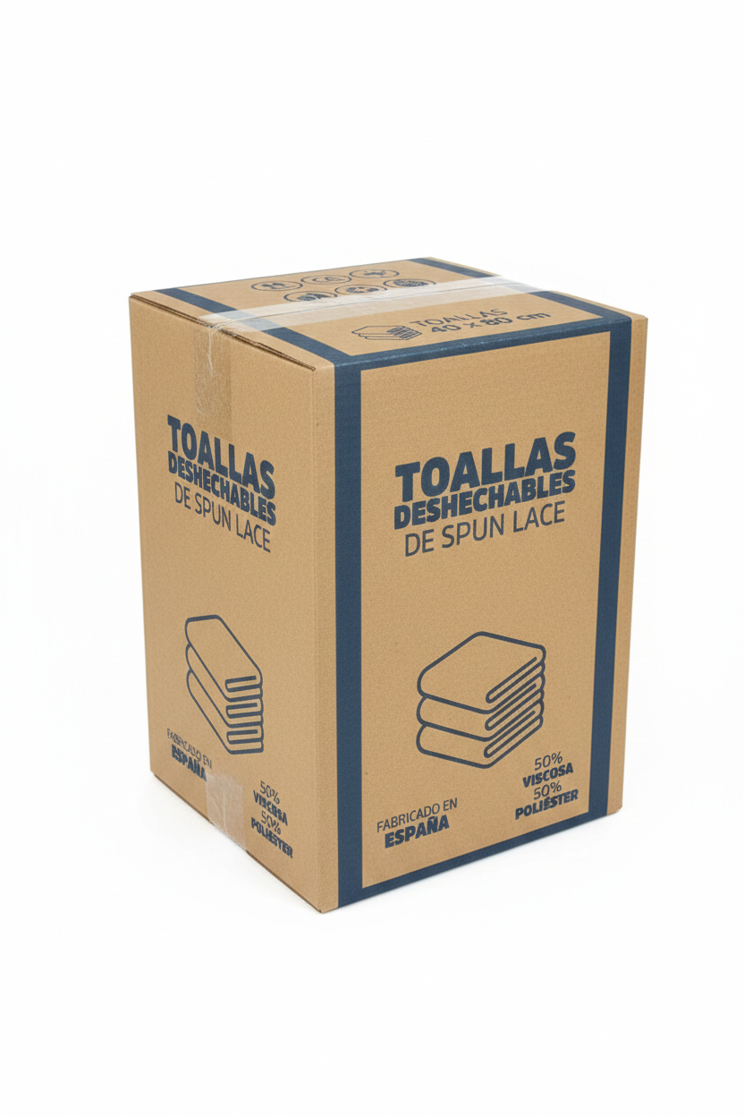 100 serviettes de coiffure jetables papier sec 45x80cm