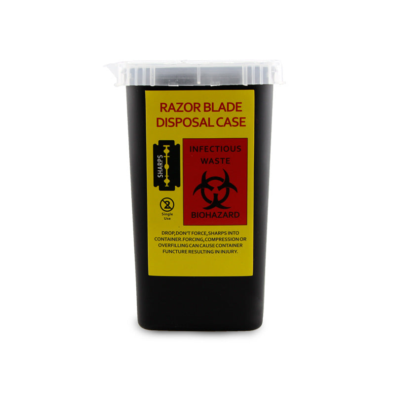 Poubelle de recyclage de lames, accessoires de salon de coiffure