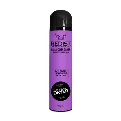 Sèche vernis à ongles en Spray 300ml REDIST