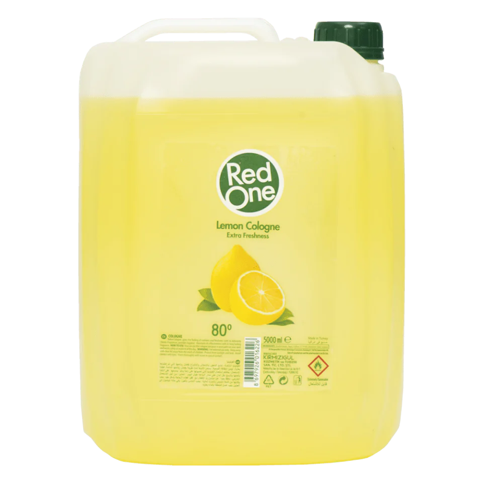 Bidon d'eau de Cologne citron 1L REDONE