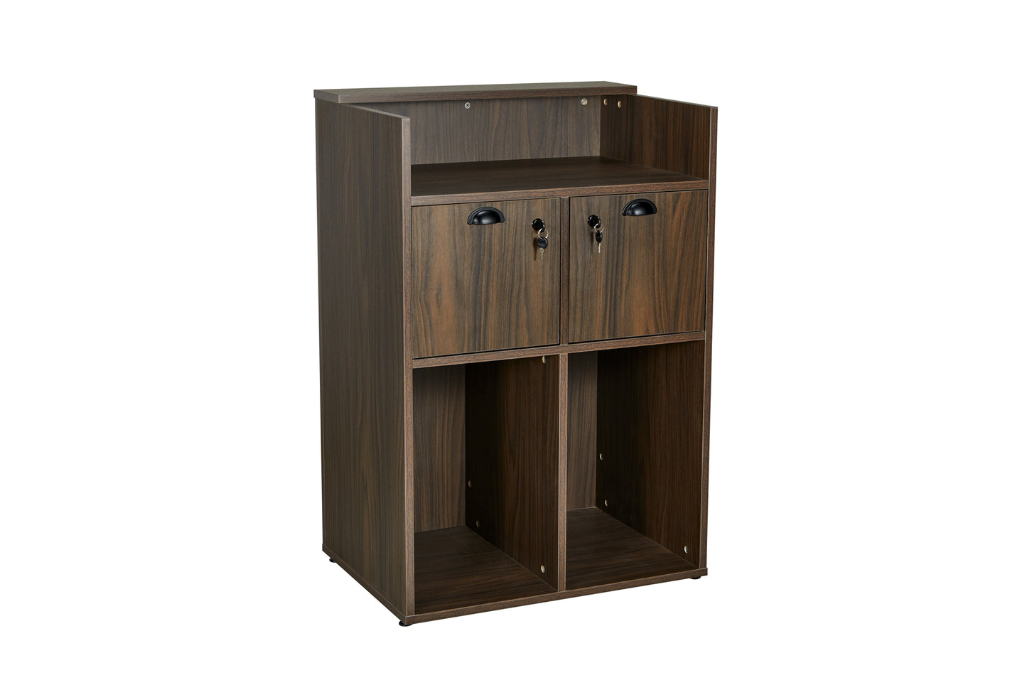 Comptoir de Réception Caisse OKE DARK BROWN