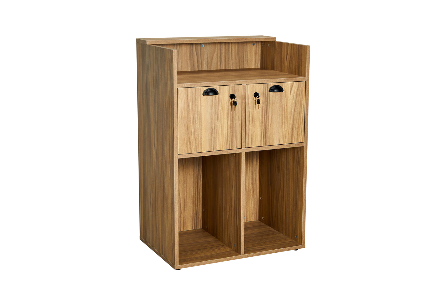 Comptoir de Réception Caisse OKE LIGHT BROWN