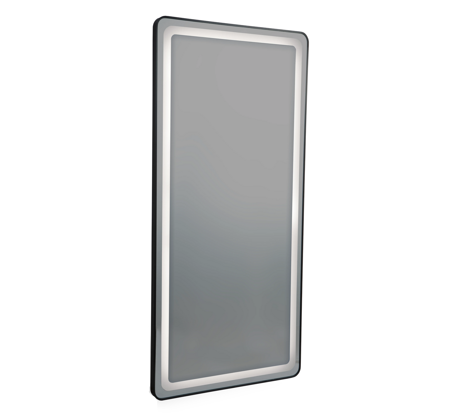 Miroir RIM Noir Large Rectangle 170x70 – Miroir de Coiffure Professionnel Design Noir Haut de Gamme