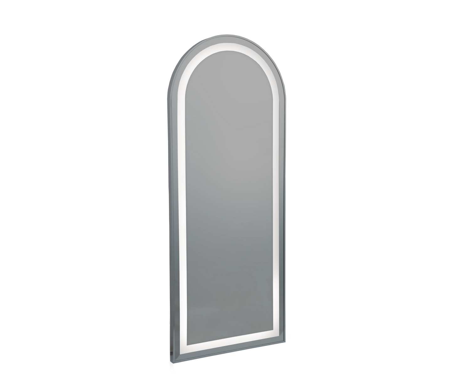 Miroir RIM Silver Large 170x70 – Miroir de Coiffure Professionnel Argenté Design Haut de Gamme