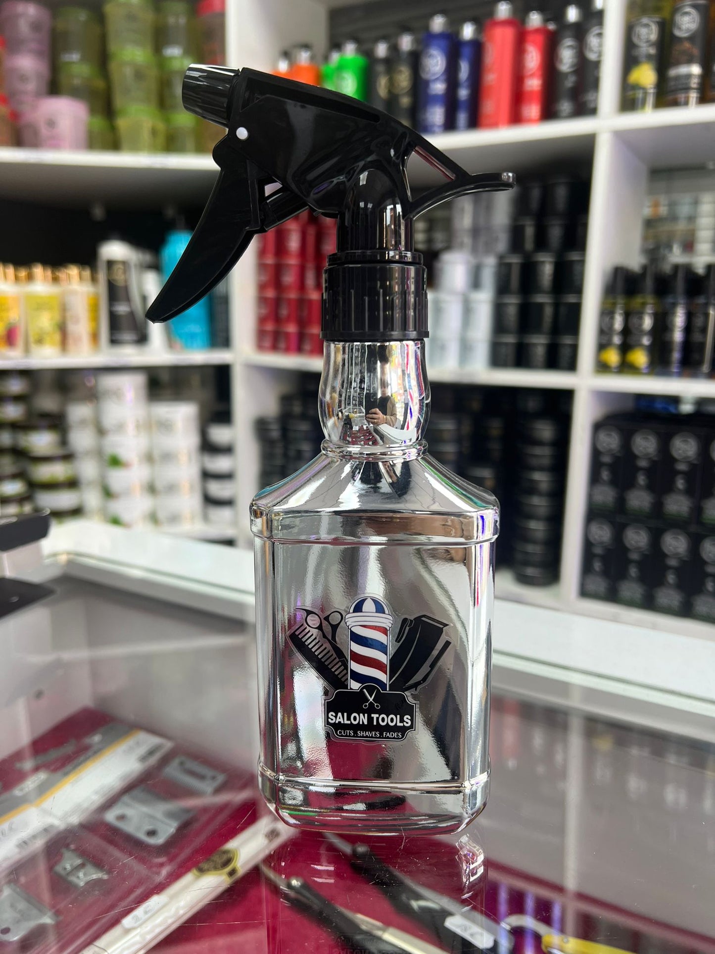 VAPORISATEUR ARGENT BARBER