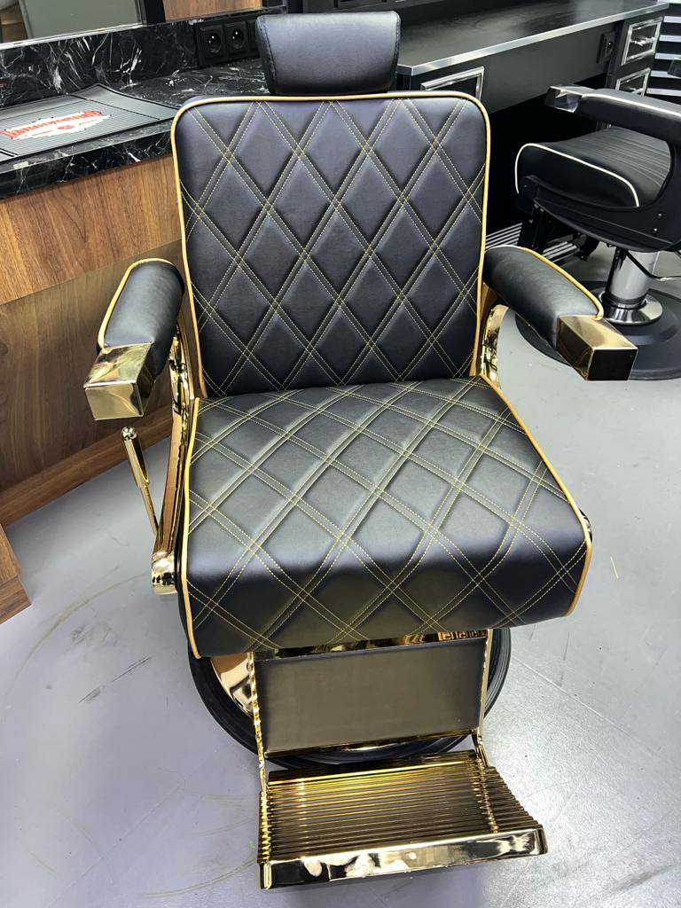 FAUTEUIL BARBER GON BLACK GOLD