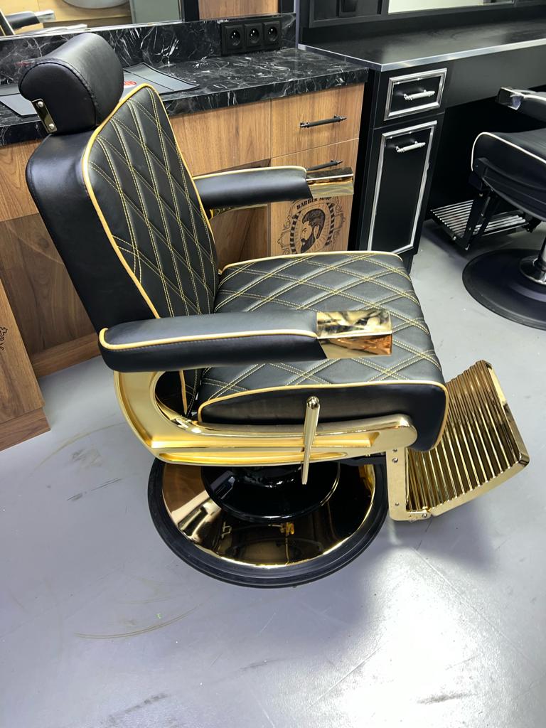 FAUTEUIL BARBER GON BLACK GOLD