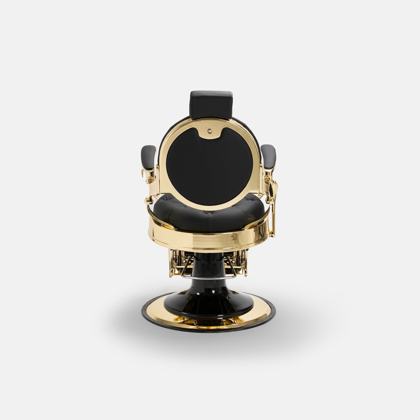 Fauteuil Barber Capitonné Black Gold