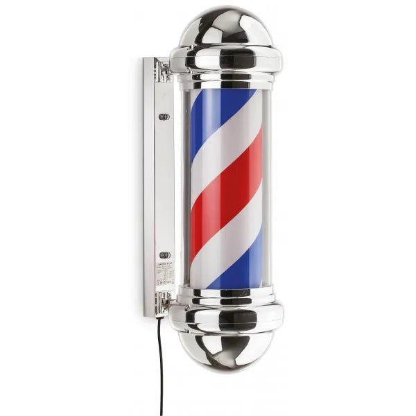 Enseigne de salon de coiffure BARBER POOL