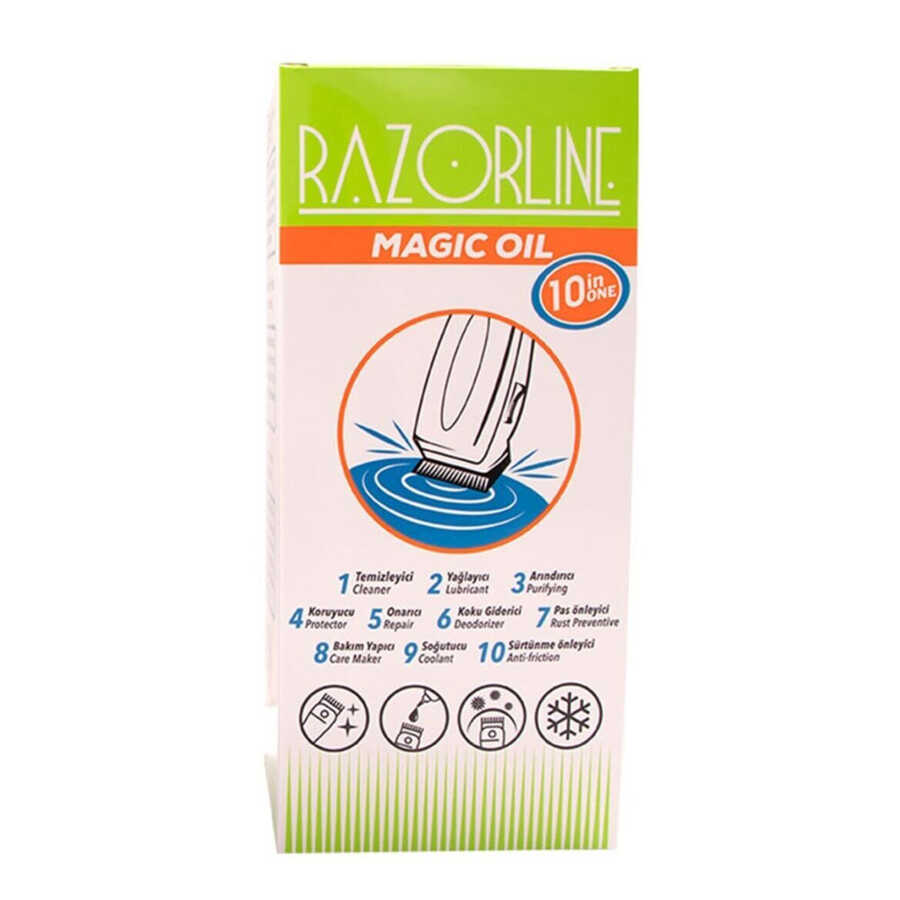 Razorline Magic Oil 10 en 1 – Huile Entretien Lames 500ml – Nettoie & Protège