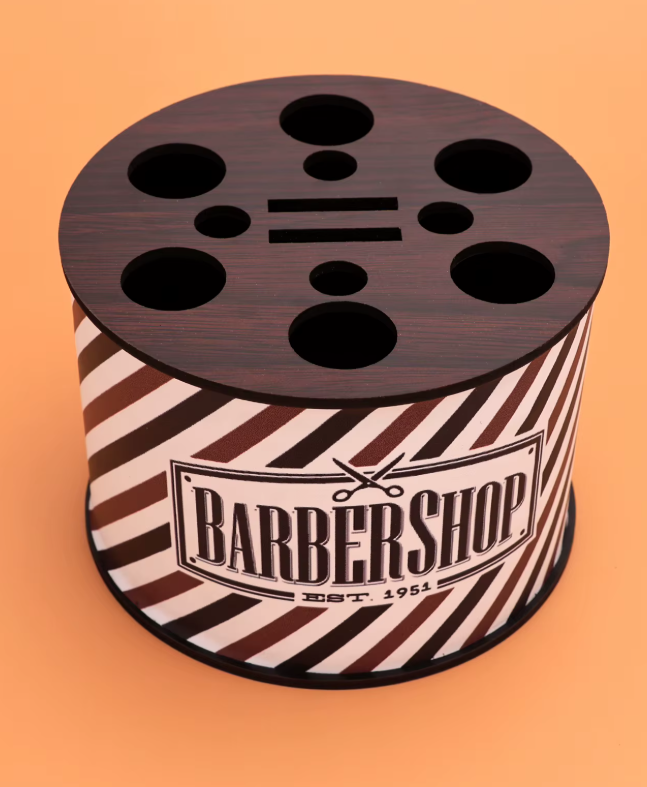 Rangement pour peignes et ciseaux de coiffure, support pour brosses à cheveux de salon, boîte de rangement pour outils de coiffure, organisateur de pinceaux de beauté