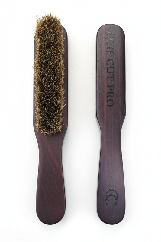 Brosse en bois marron foncé Coif'Cut Pro
