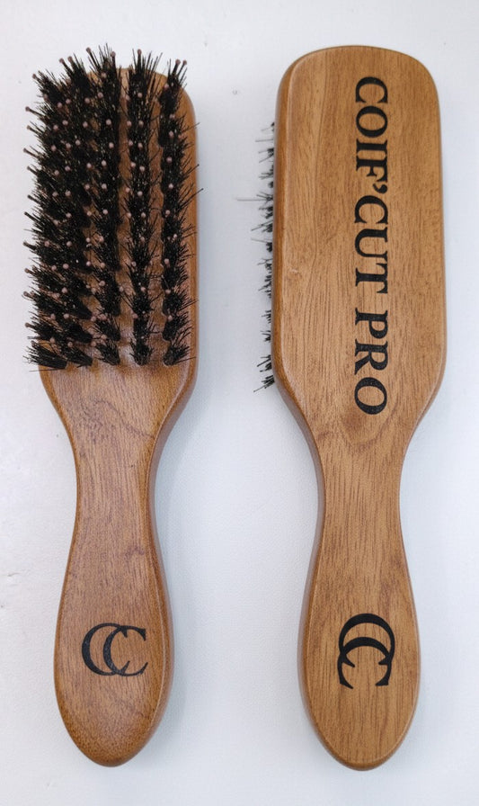 Brosse marron clair petite Coif'Cut Pro