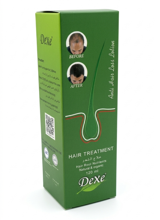 Dexe Lotion Spray Anti-Chute  Soin Stimulateur à la Formule Végétale (120ml)
