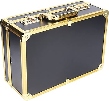 Mallette de coiffeur professionnelle - Portable - Organiseur pour tondeuse à cheveux, ciseaux, peignes, lames, outils de coiffage