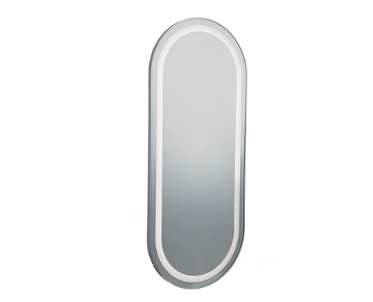 Miroir RIM Silver Loop 170x70 – Miroir de Coiffure Professionnel Design Argenté
