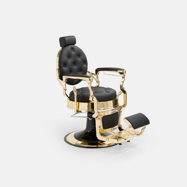 FAUTEUIL BARBER MACK GOLD