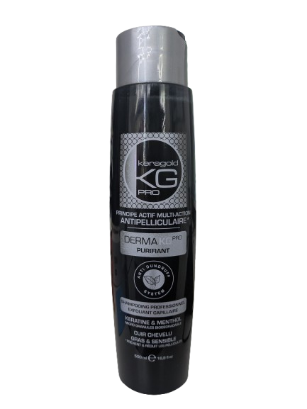 Shampoing KeraGold Multi-Action Antipelliculaire – Cheveux Propres, Sains & Sans Pellicules