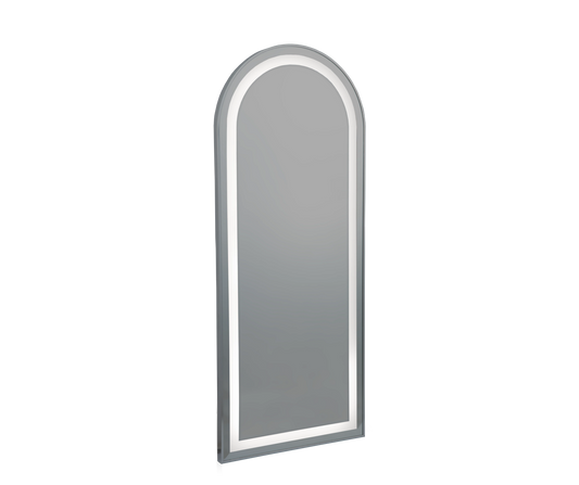 Miroir RIM Silver Large 170x70 – Miroir de Coiffure Professionnel Argenté Design Haut de Gamme