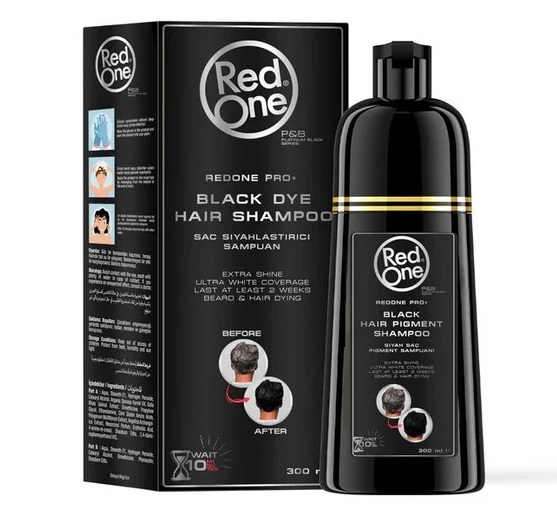 Shampoing Noir RedOne – Nettoyant Purifiant & Revitalisant pour Tous Types de Cheveux