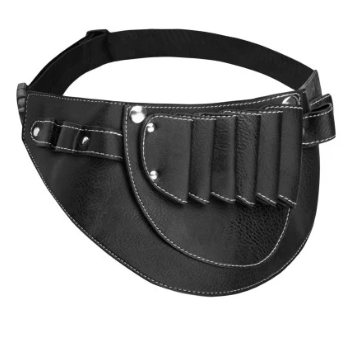 Pochette de Ceinture pour Ciseaux de Coiffure, Sac de Ciseaux de Coiffure en Cuir PU, Outils pour Ciseaux et Accessoires de Coiffeur pour La Coiffure de Baber