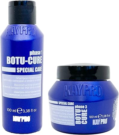 Kay Pro Botu-Cure Duo Set Shampooing & Masque pour Cheveux Abîmés 2x100ml