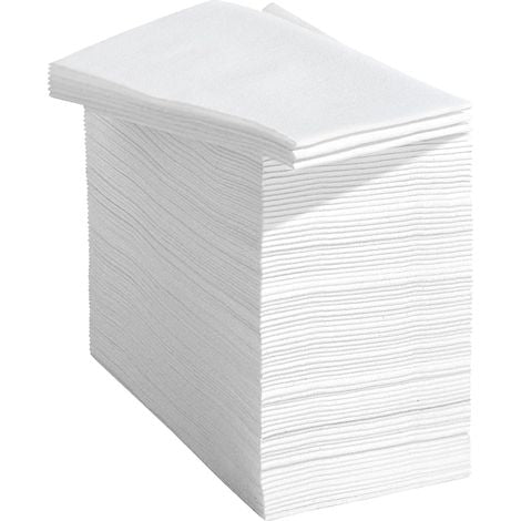 100 Serviettes de Coiffure Jetables en Papier – Serviettes Professionnelles pour Coiffeur et Barber