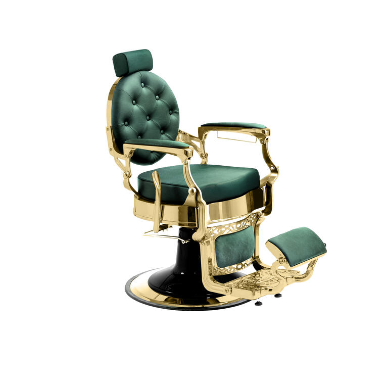FAUTEUIL BARBER GOLD GREEN