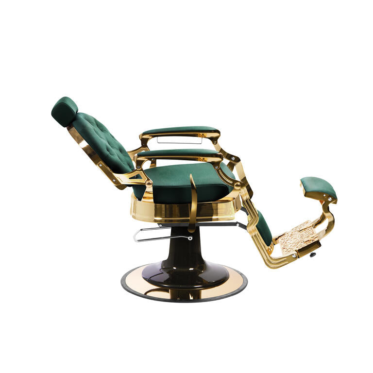FAUTEUIL BARBER GOLD GREEN