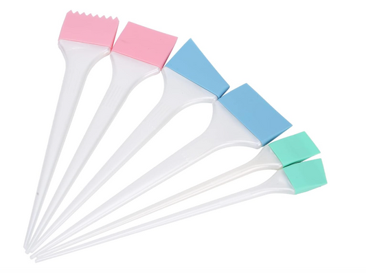 Pinceau Coloration Cheveux, Silicone Pinceau Cheveux Coloration Kit Coloration Cheveux Facile à Utiliser