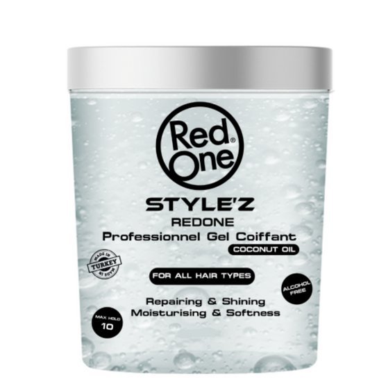 RedOne Style’Z Gel Cheveux Professionnel – Noix de Coco 483 ml