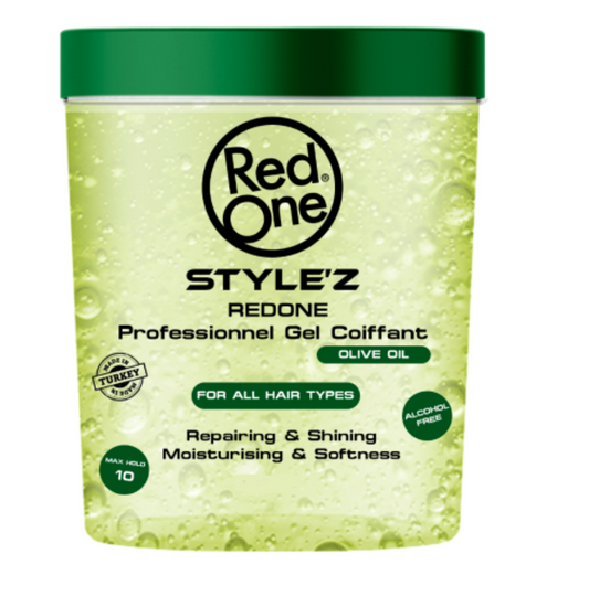 RedOne Style’Z Gel Cheveux Professionnel – Olive 483 ml