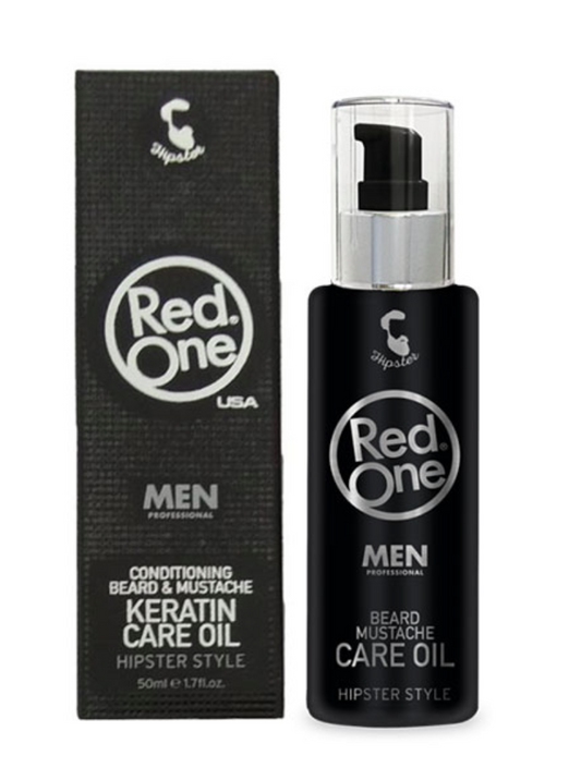 Huile de soin kératine pour barbe et moustache – RedOne