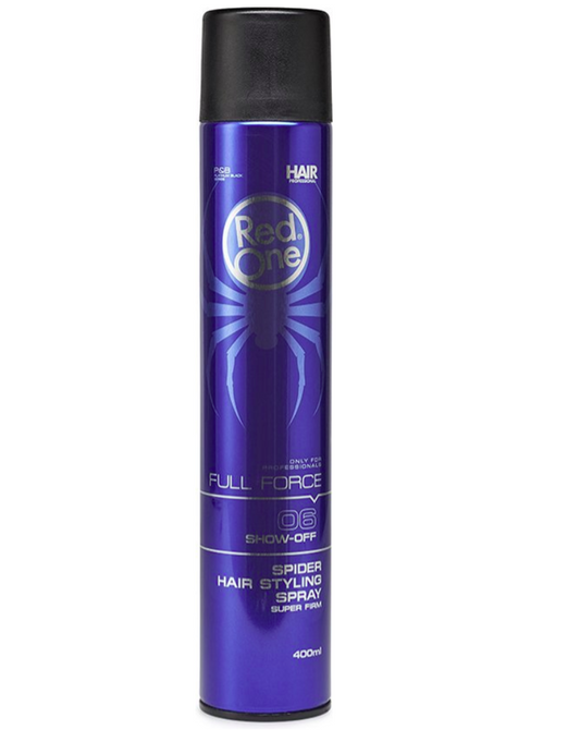 RedOne Full Force Spider Hair Styling Spray – Bleu (Force 6)