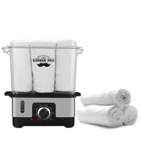 Chauffe-Serviettes Barbier 950W – Stérilisation & Chauffage Rapide