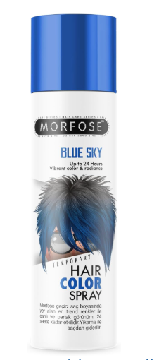Morfose Majestic Silver – Spray Coloration Temporaire – Couleurs Tendance & Éclatantes – S’enlève Facilement au Lavage