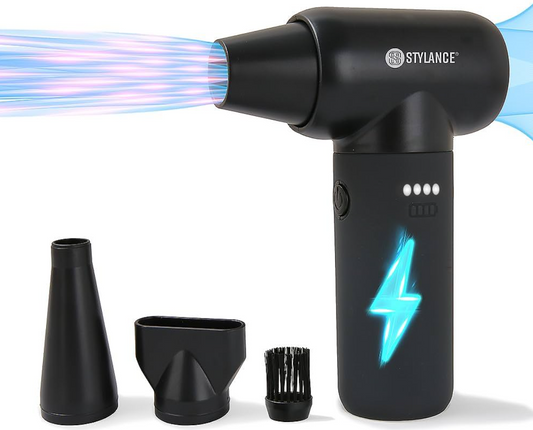 Souffleur Air Comprimé, 120000RPM Mini Ventilateur portatif, pour Le Refroidissement Pour barbier